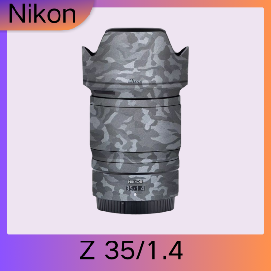 Lentes Nikon Z35F1.4  - Pele câmera, adesivo câmera - com alta resistência a arranhões, à prova d'água e com design elegante.